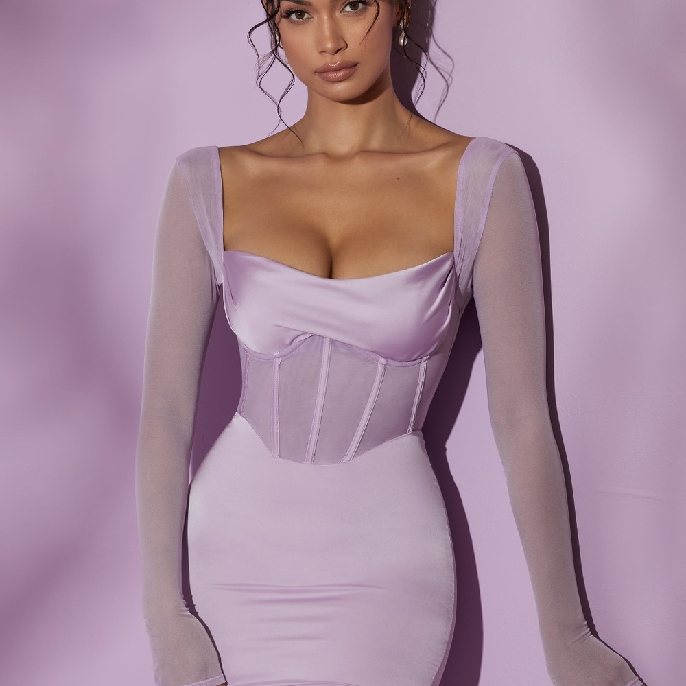 Oh Polly Lorient Dress Lilac US 4